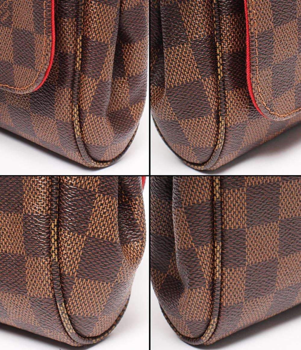 LOUIS VUITTON 2wayショルダーバッグ ハンドバッグ 肩掛け 斜め掛け ダミエ フェイボリットMM N41129 レディース ルイ・ヴィトン