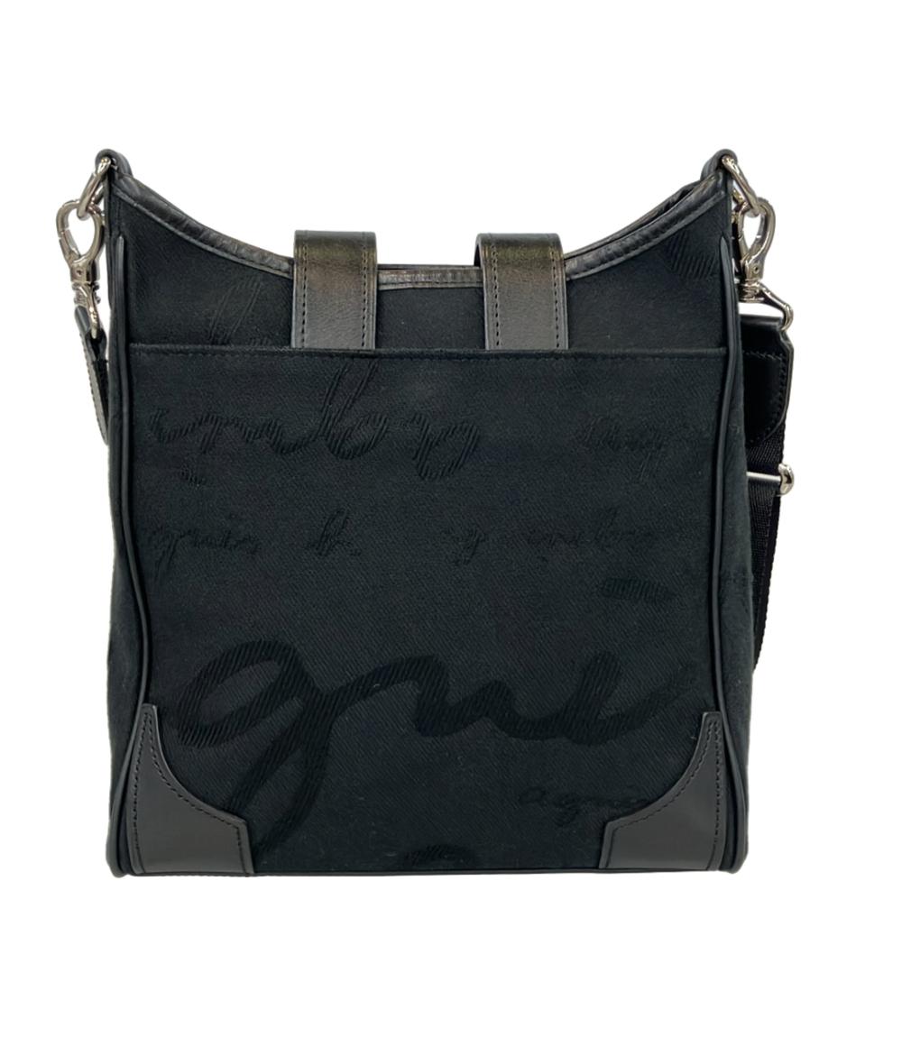 Agnes b. VOYAGE ショルダーバッグ 斜め掛け ロゴ レディース アニエスベーボヤージュ