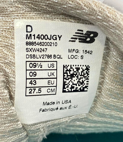 ニューバランス ローカットスニーカー M1400JGY メンズ SIZE 27.5 (L) NEW BALANCE