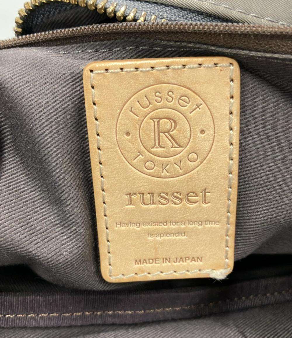 ラシット 2way モノグラムナイロンハンドバッグ ショルダーバッグ 斜め掛け レディース russet