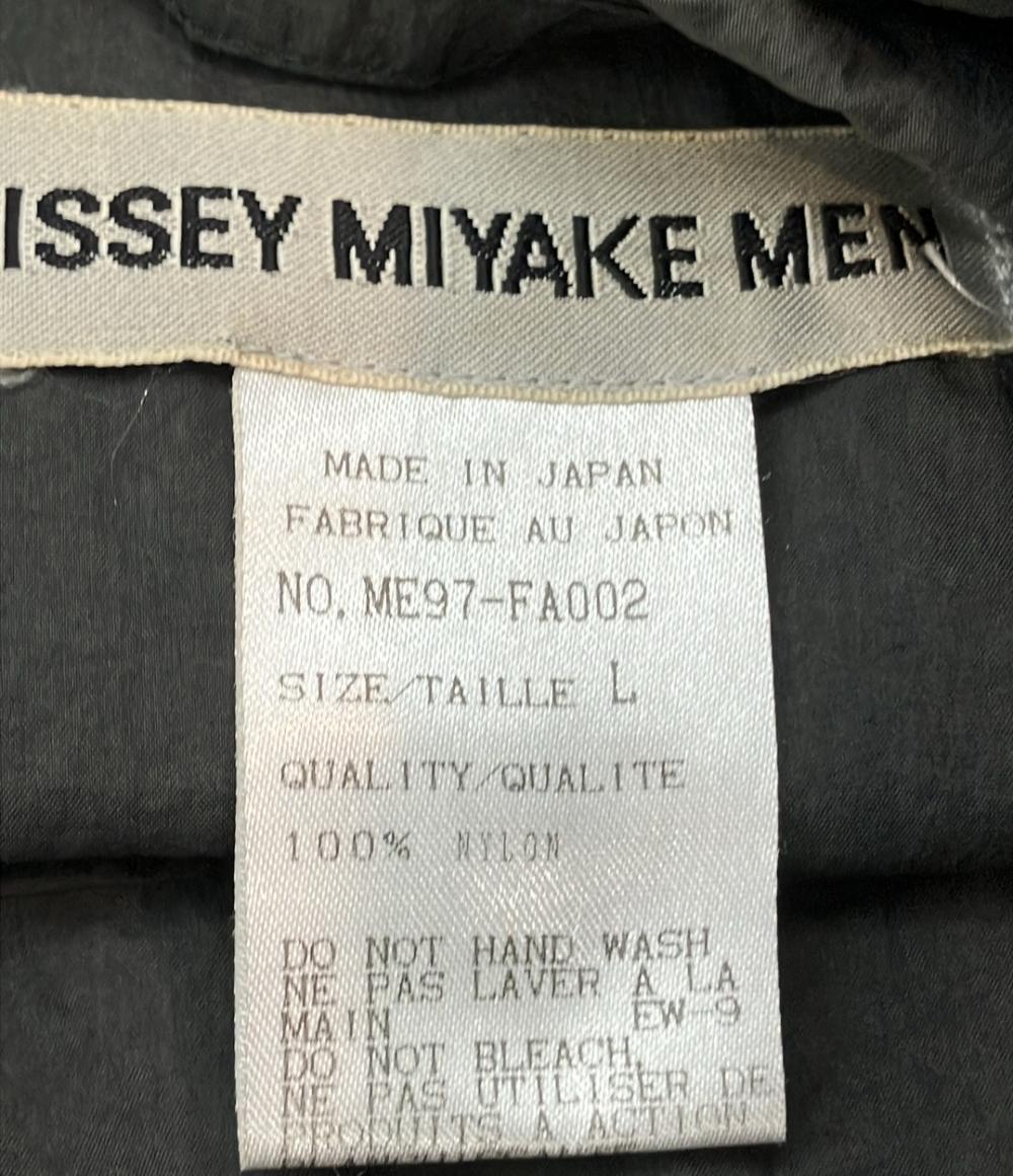 ISSEY MIYAKE MEN モッズコート M-51  ナイロン ジップ フード メンズ SIZE L イッセイミヤケ メン