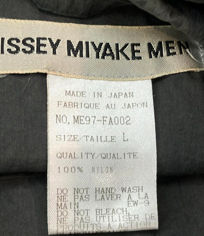 ISSEY MIYAKE MEN モッズコート M-51  ナイロン ジップ フード メンズ SIZE L イッセイミヤケ メン