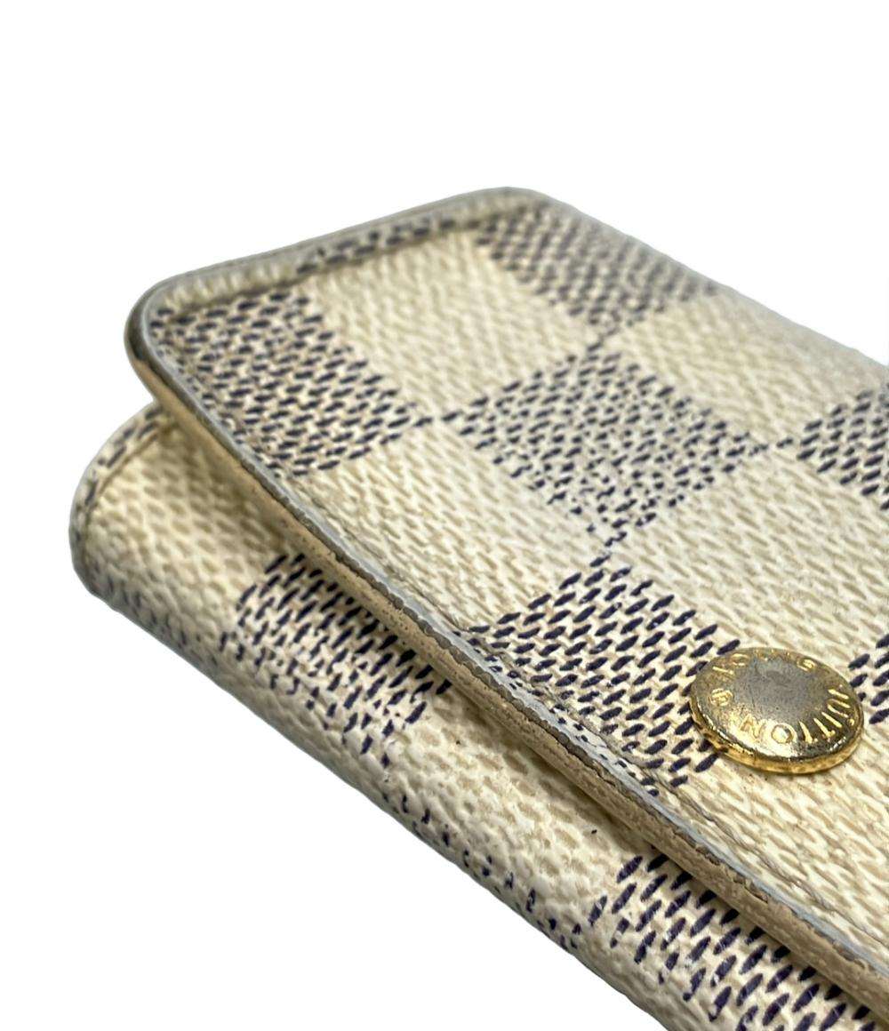 LOUIS VUITTON 4連キーケース ミュルティクレ4 ダミエ アズール N60020 レディース メンズ ルイ・ヴィトン