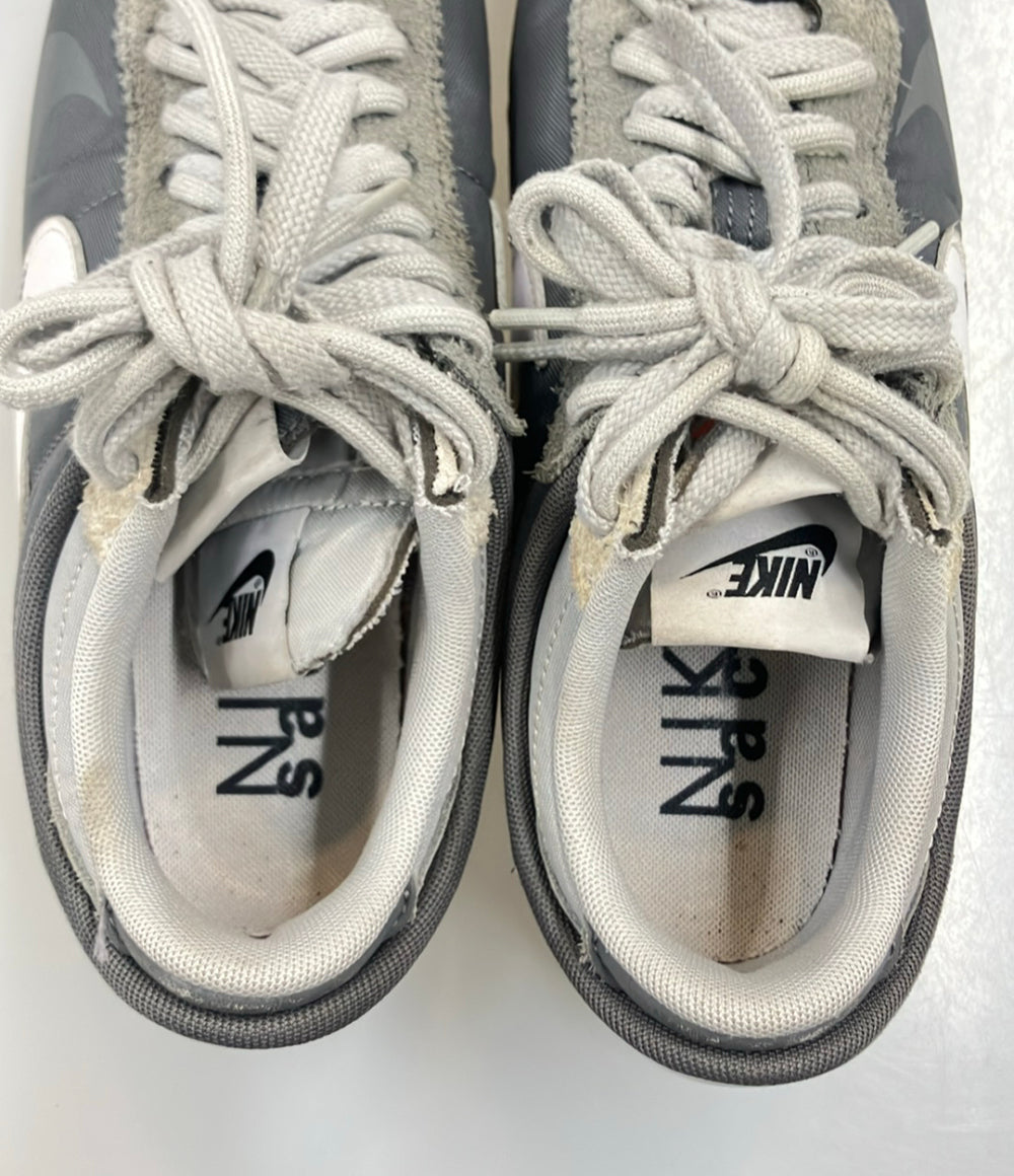NIKE ローカットスニーカー × sacai ZOOM CORTEZ SP DQ0581-001 メンズ SIZE 24.5 ナイキ