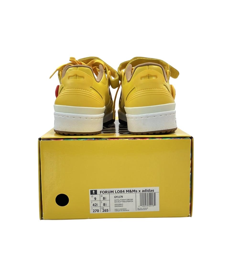 adidas ローカットスニーカー × エムアンドエムズ FORUM LO 84 GY1179 メンズ SIZE 27.0 (L) アディダス