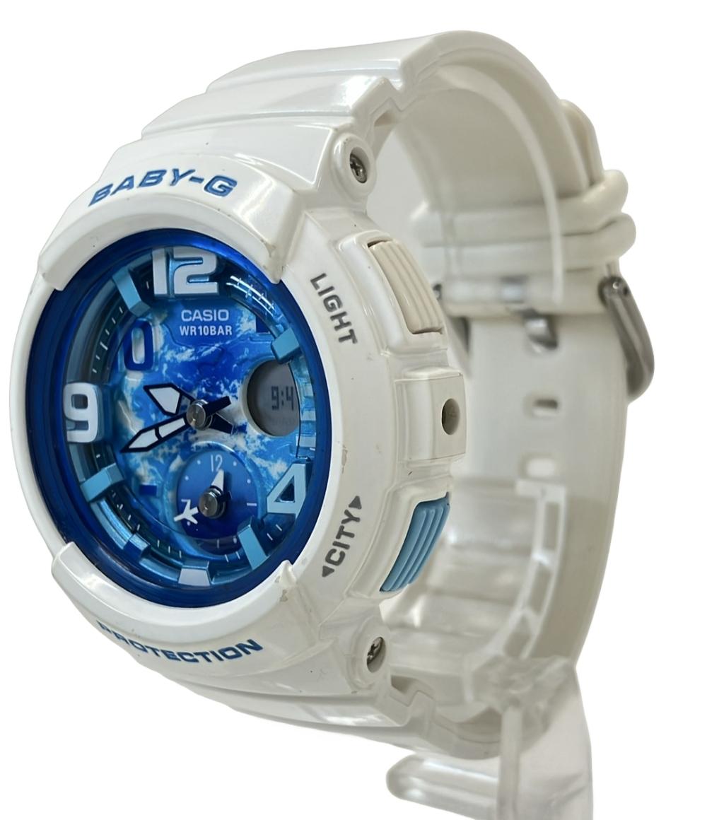 カシオ 腕時計 BABY-G クオーツ ブルー BGA-190GL レディース CASIO