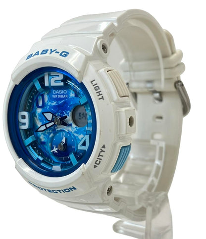 カシオ 腕時計 BABY-G クオーツ ブルー BGA-190GL レディース CASIO