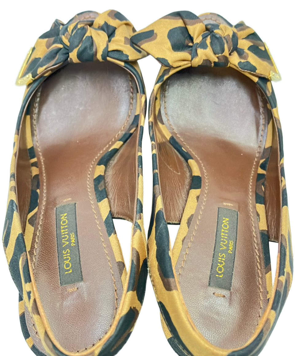 LOUIS VUITTON ウェッジサンダル レディース SIZE 35 ルイ・ヴィトン