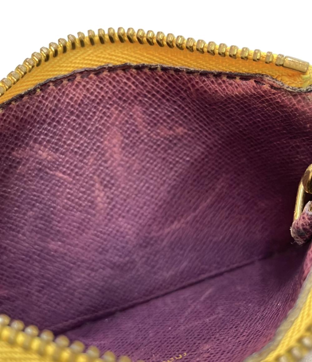 LOUIS VUITTON コインケース カラビナ付き ポシェットクレ エピ M63809 レディース メンズ ルイ・ヴィトン