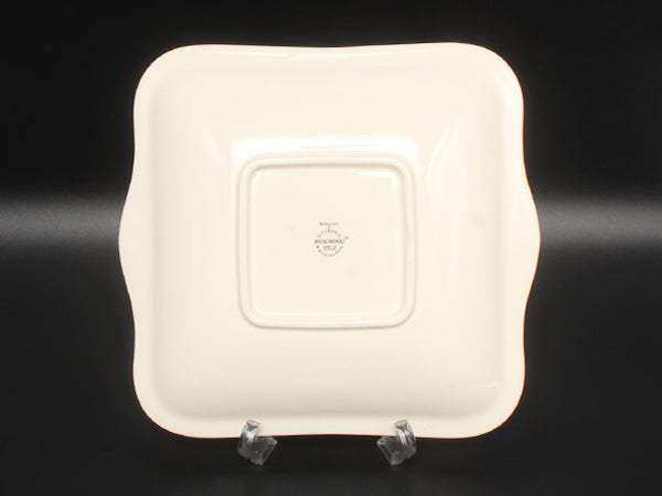 美品 WEDGWOOD スクエアディッシュ 皿 25cm ロザリンド ウェッジウッド