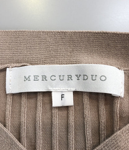 マーキュリーデュオ  2WAYニットキャミワンピースセット     002110301101-02 レディース SIZE F (M) MERCURY DUO