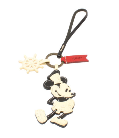 genten Disney チャーム レザー ミッキーマウス ユニセックス ゲンテン