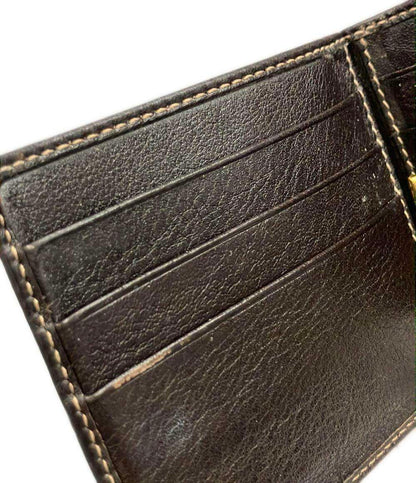 GUCCI 二つ折り財布 カードケース マネークリップ付き GGキャンバス 203616 493075 メンズ グッチ