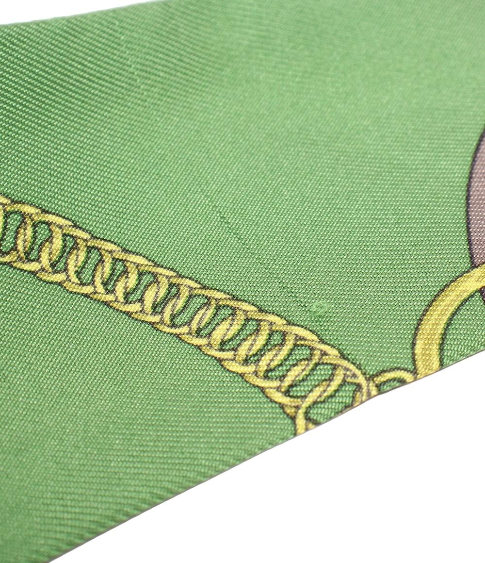 エルメス スカーフ シルク100% 黄金の拍車 ツイリー レディース HERMES