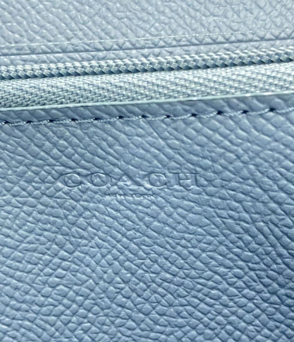 COACH ラウンドファスナー長財布 レザー F54007 レディース コーチ