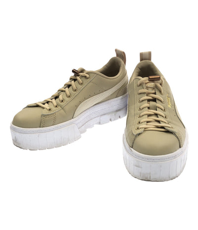 プーマ  厚底ローカットスニーカー MAYZE LEATHER    381983-36 レディース SIZE 23 (M) PUMA