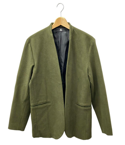 美品 カンビオ ノーカラージャケット メンズ SIZE S (S) cambio