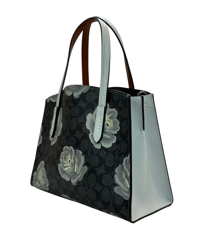 コーチ 2wayハンドバッグ ショルダーバッグ 斜め掛け フラワー柄 シグネチャー 31703 レディース COACH