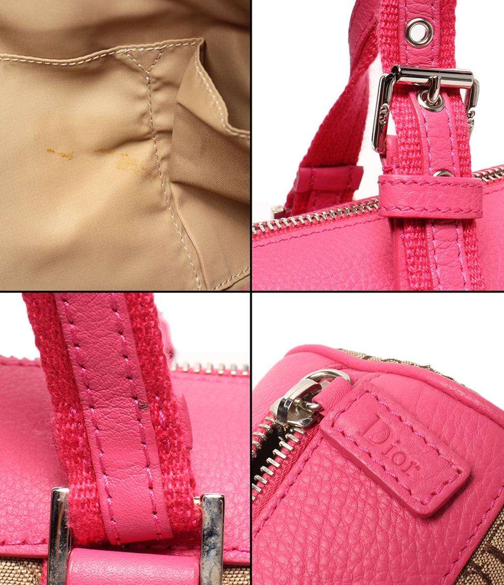 美品 クリスチャンディオール ハンドバッグ ミニボストンバッグ トロッター レディース Christian Dior