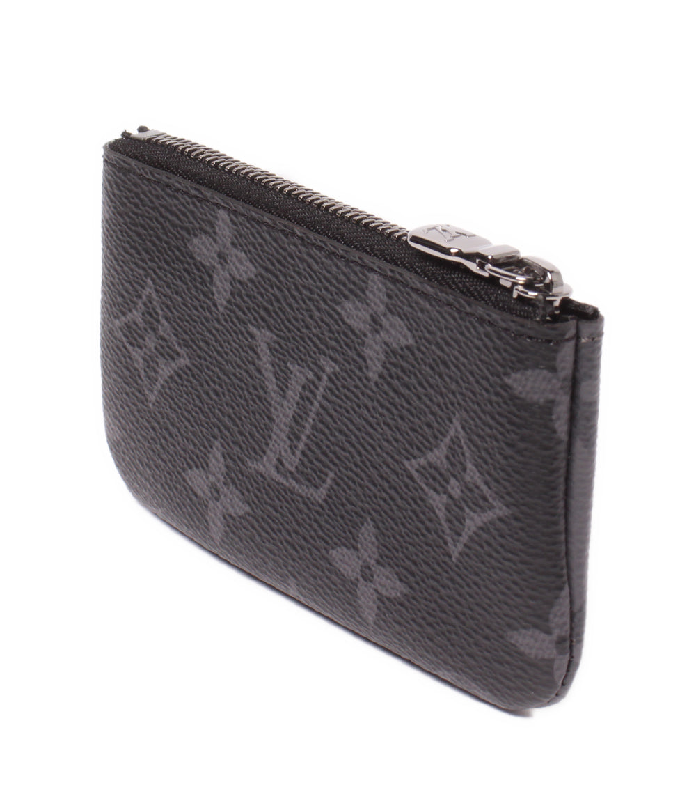 美品 LOUIS VUITTON コインケース キーリング付き ポシェット クレ モノグラム エクリプス リバース M80905 メンズ ルイ・ヴィトン