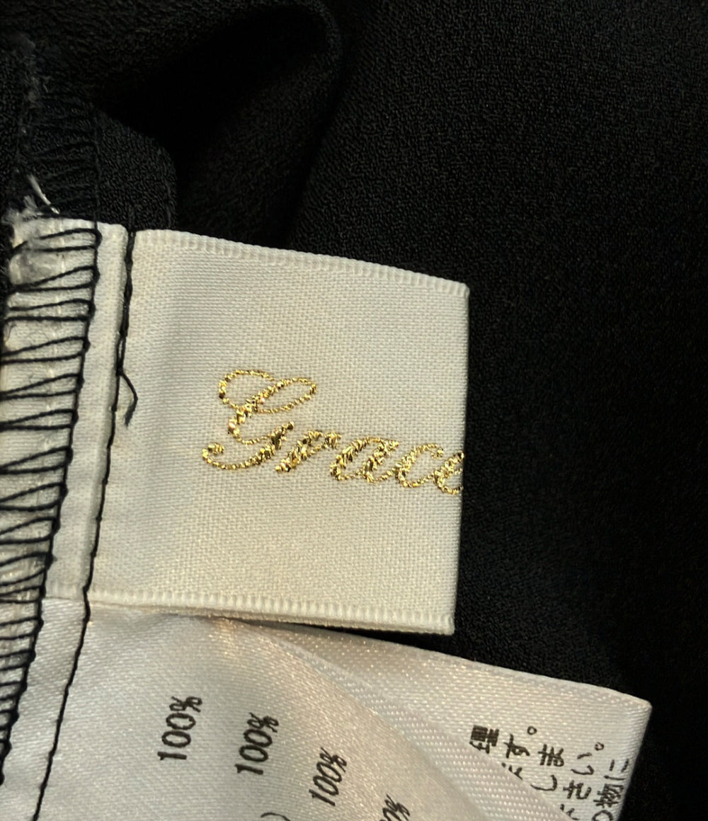 GRACE CONTINENTAL フレアスカート ボタニカルembスカート 0222121014-00 レディース SIZE 36 (S) グレースコンチネンタル