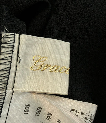 GRACE CONTINENTAL フレアスカート ボタニカルembスカート 0222121014-00 レディース SIZE 36 (S) グレースコンチネンタル