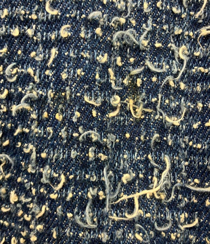 DIESEL D-FLOW ハーフジップ ジャケット デニム メンズ SIZE S ディーゼル