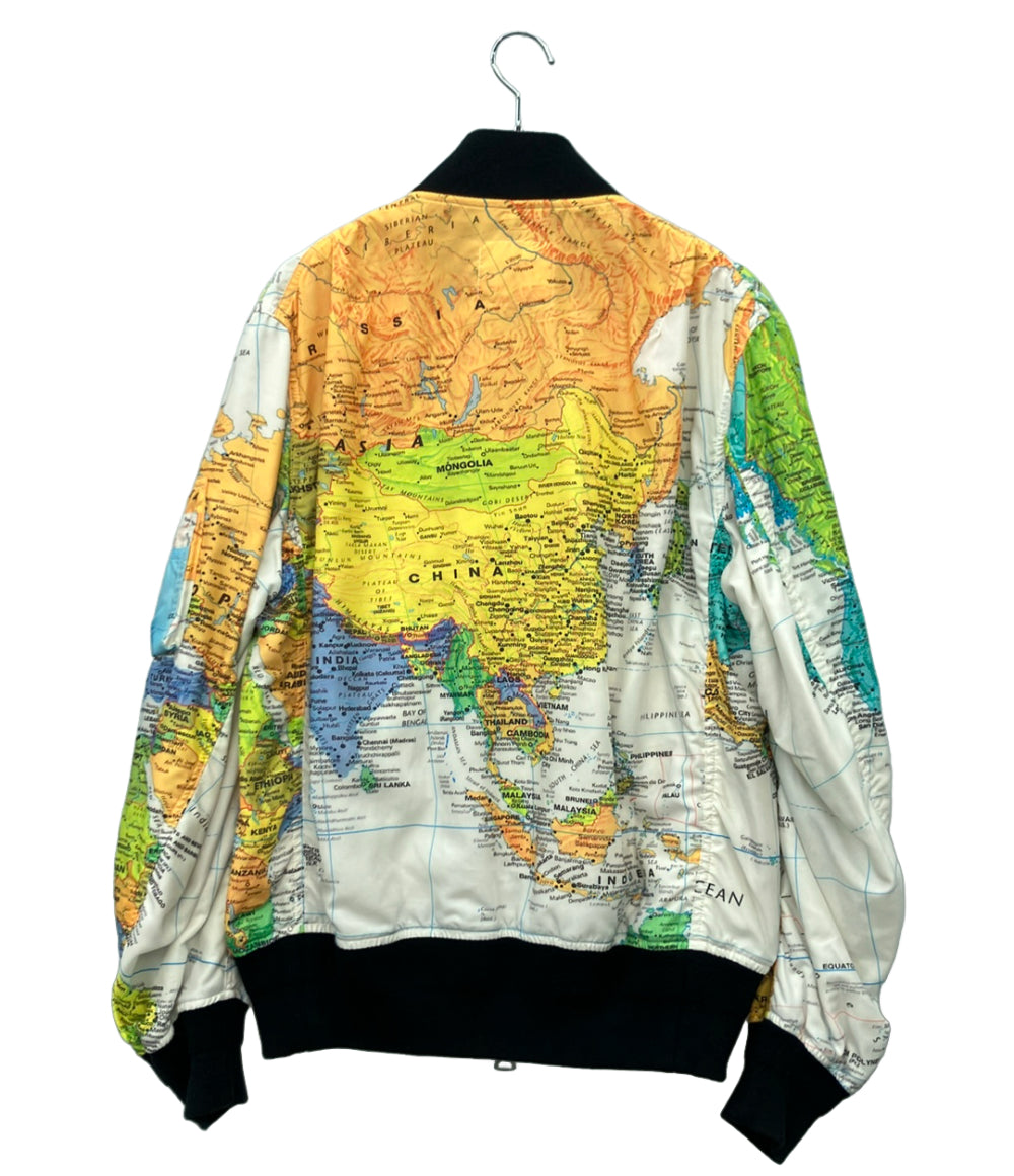 Sacai ブルゾン ワールドマップ 20-02300M メンズ SIZE 2 (M) サカイ