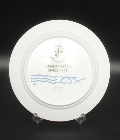 美品 Royal Copenhagen プレート 皿 27cm ブルーフルーテッド メガ ロイヤルコペンハーゲン