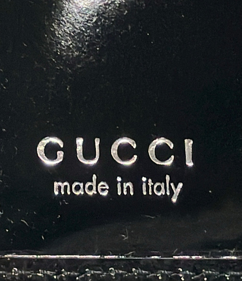 GUCCI ダブルホック 長財布 エナメル 035 3731 1922 5 レディース グッチ