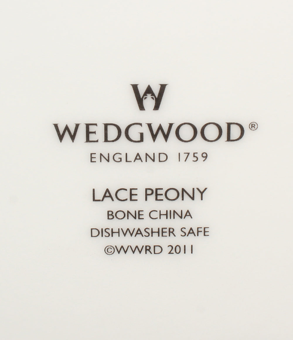 美品 WEDGWOOD マリアージュボール 皿 20cm レースピオニー ウエッジウッド