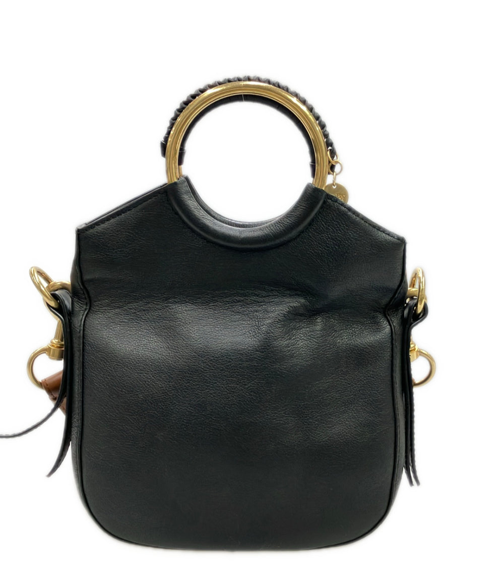美品 SEE BY CHLOE ハンドバッグ ショルダーバッグ 2WAY 斜め掛け レディース シーバイクロエ