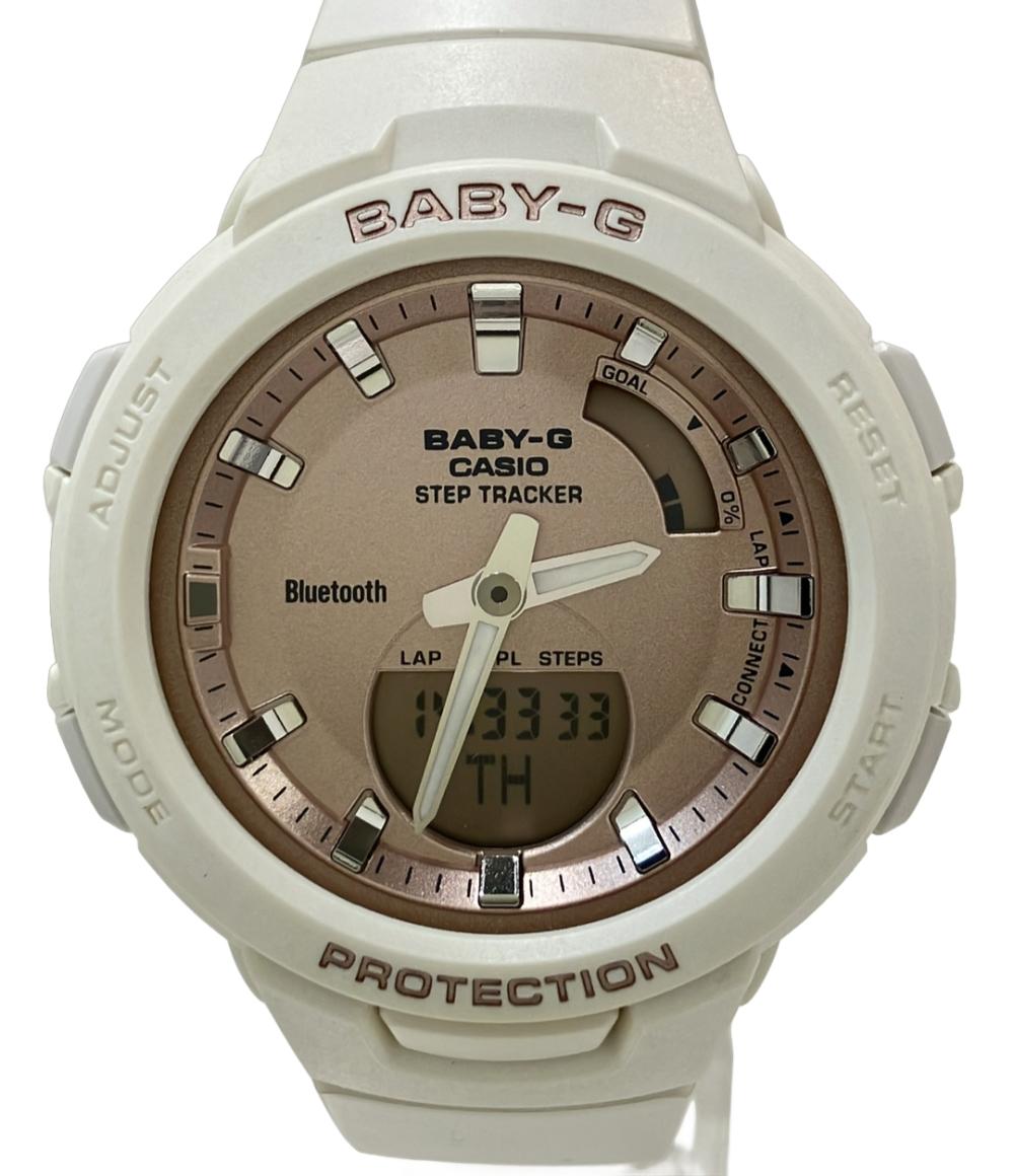 CASIO 腕時計 Bluetooth Baby-G クオーツ ゴールド BSA-B100 レディース カシオ