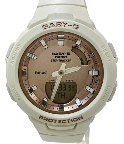 CASIO 腕時計 Bluetooth Baby-G クオーツ ゴールド BSA-B100 レディース カシオ