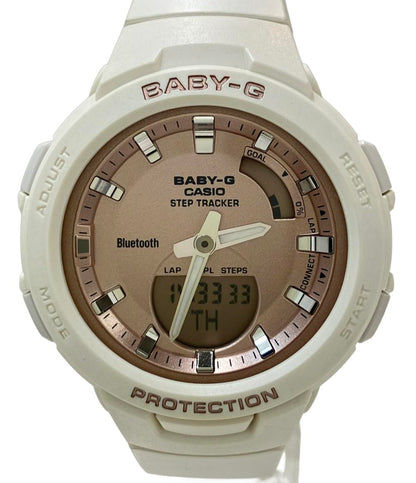 CASIO 腕時計 Bluetooth Baby-G クオーツ ゴールド BSA-B100 レディース カシオ