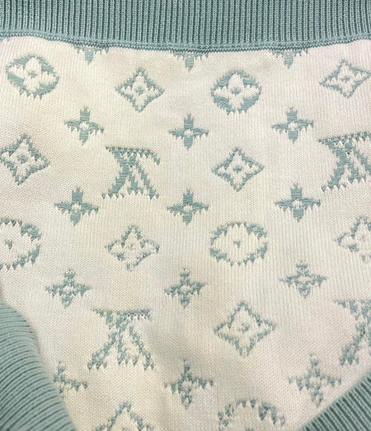 ルイ・ヴィトン プルオーバーパーカー グラディエントフーディ ジャガード モノグラム RM231Q レディース SIZE L LOUIS VUITTON