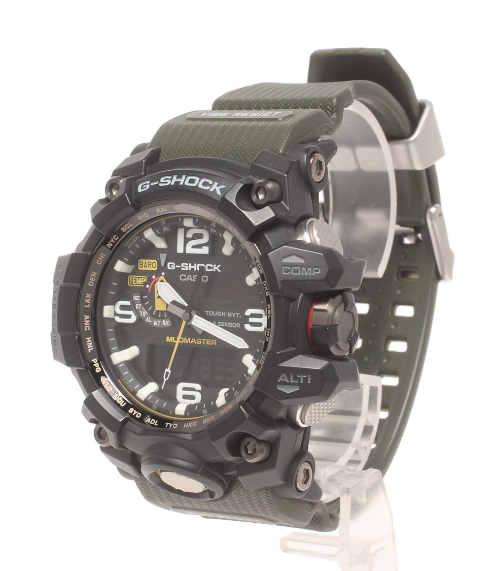 美品 CASIO 腕時計 マッドマスター MUDMASTER 電波ソーラー G-SHOCK ソーラー GWG-1000 メンズ カシオ