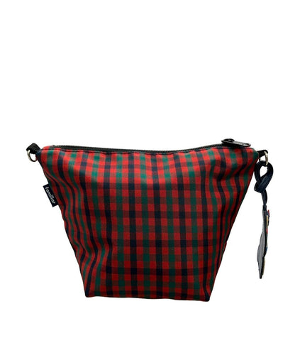 美品 Familiar ショルダーバッグ ポシェット 斜め掛け ナイロン レディース ファミリア