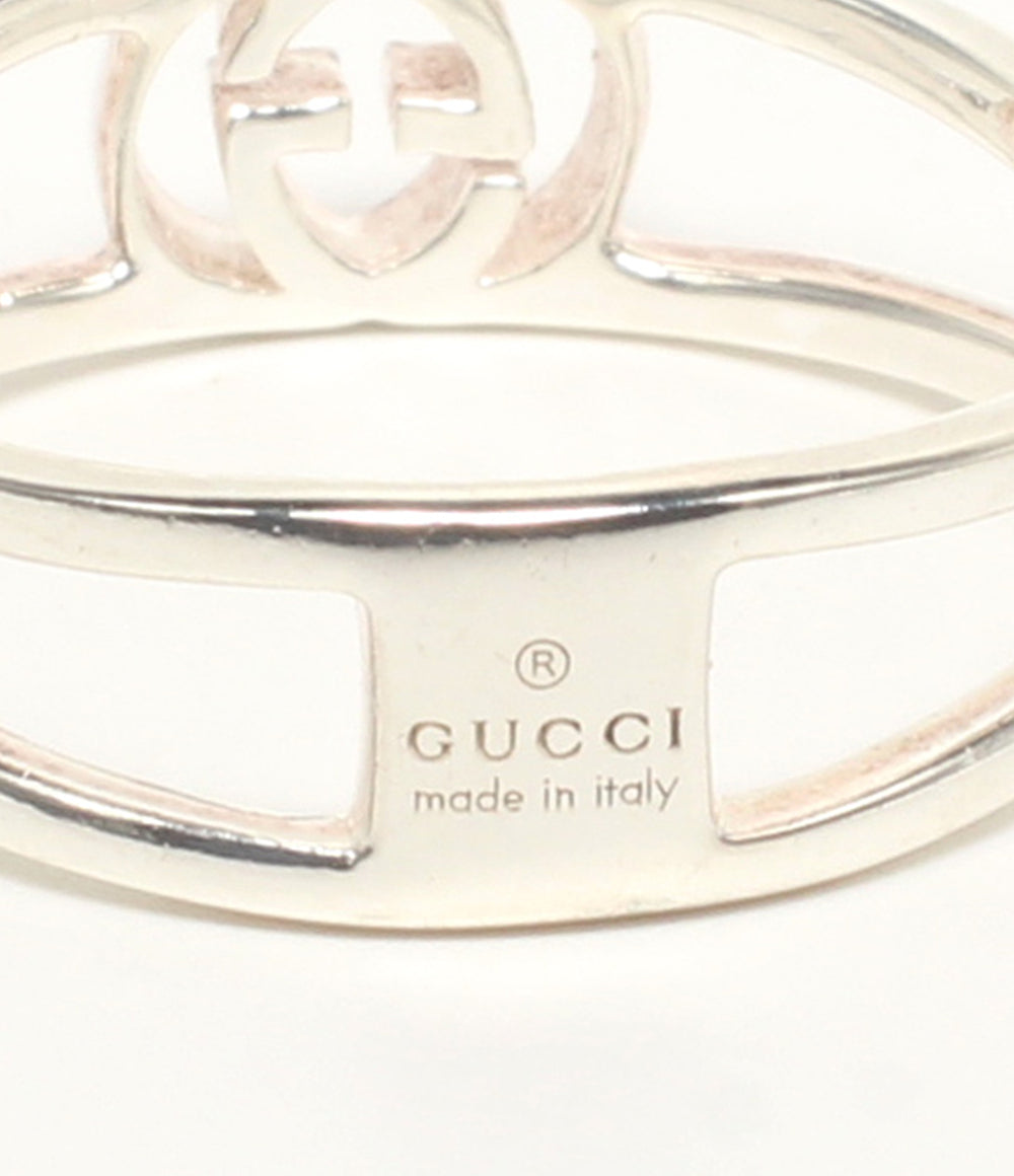 GUCCI リング 指輪 SV925 インターロッキング 1695M レディース SIZE 11号 グッチ
