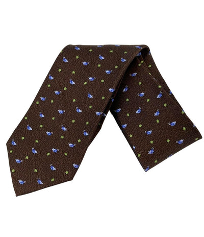 美品 ブルガリ ネクタイ シルク100% メンズ BVLGARI