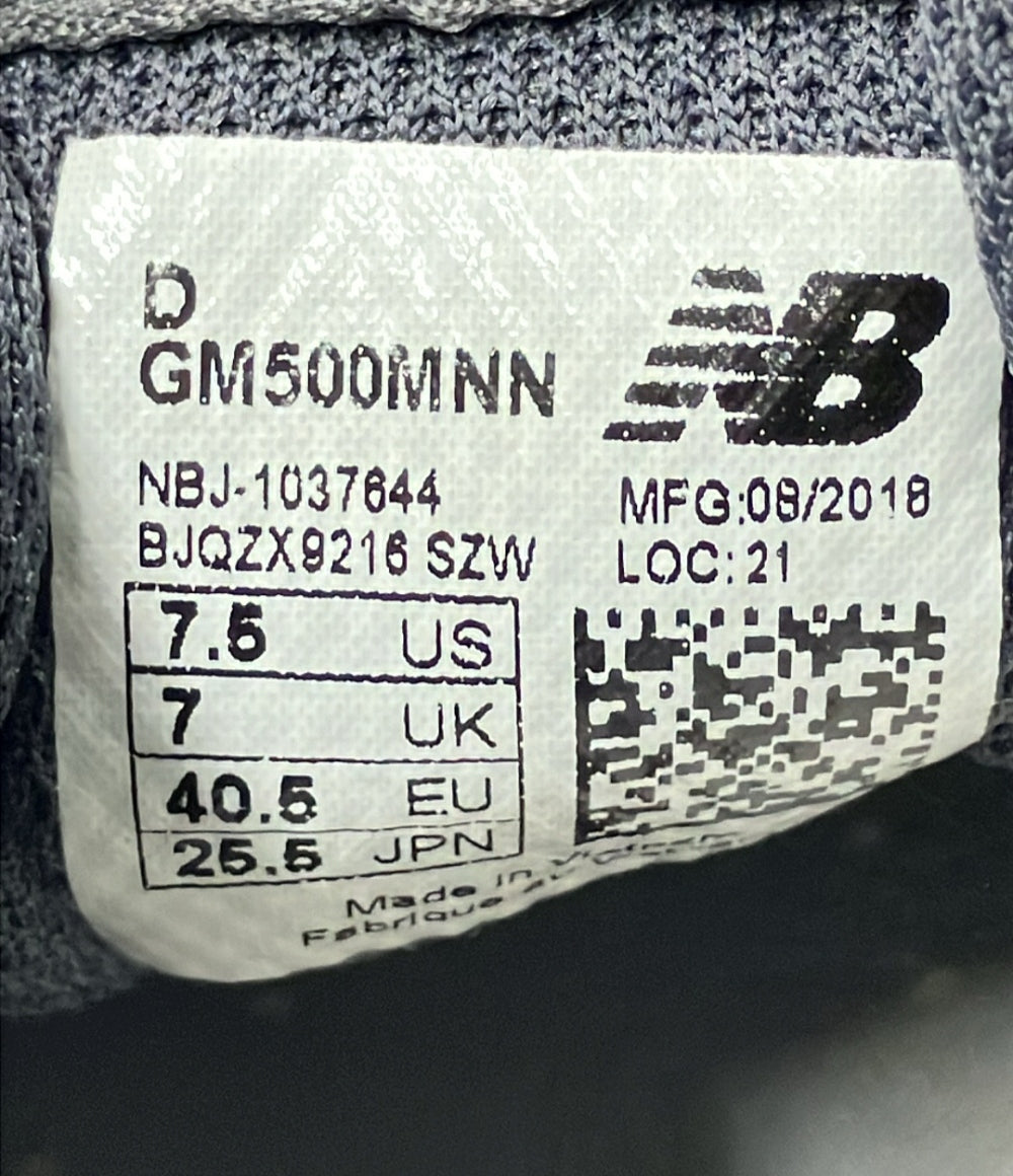 ニューバランス ローカットスニーカー GM500MNN メンズ SIZE 25.5 NEW BALANCE