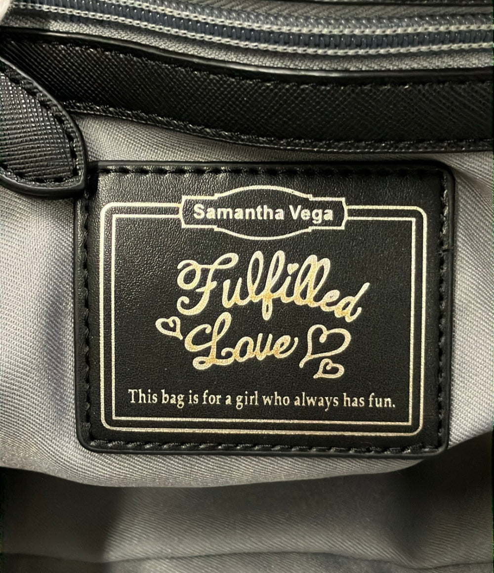 美品 Samantha Vega ハンドバッグ ショルダーバッグ 2WAY 斜め掛け レディース サマンサベガ