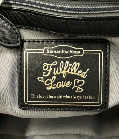 美品 Samantha Vega ハンドバッグ ショルダーバッグ 2WAY 斜め掛け レディース サマンサベガ