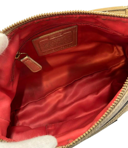 訳あり COACH 2WAY ハンドバッグ ショルダーバッグ 斜め掛け ラージシグネチャー F20761 レディース コーチ