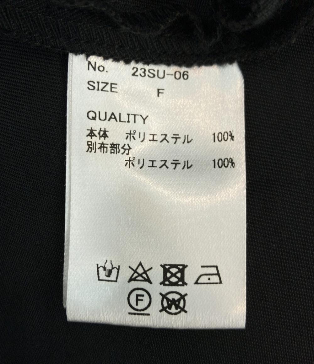 L'AUBE BLANC コート ドレス ワンピース ジレ Sleeveless Coat Dress 23SU-06 レディース SIZE F (M) ローブ ブラン