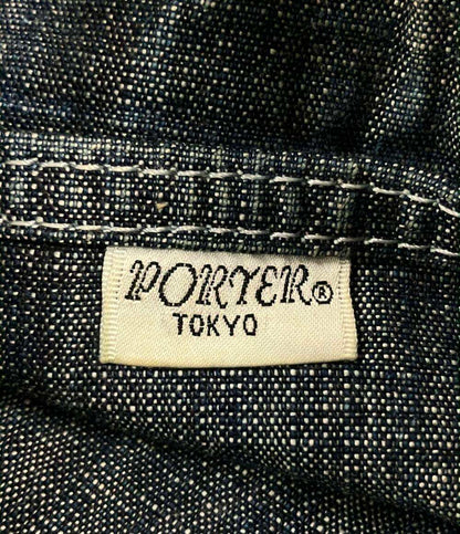 PORTER ショルダーバッグ斜め掛け デニム レディース メンズ ポーター
