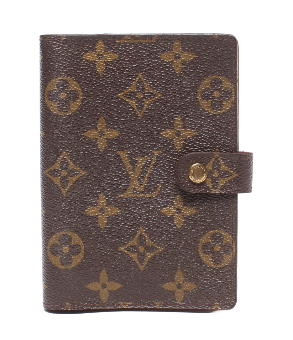 訳あり LOUIS VUITTON 手帳カバー 6穴式 アジェンダPM モノグラム R20005 レディース メンズ ルイ・ヴィトン