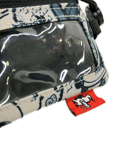 CHUMS キーケース パスケース リサイクルリトラクターキーホルダー ユニセックス チャムス