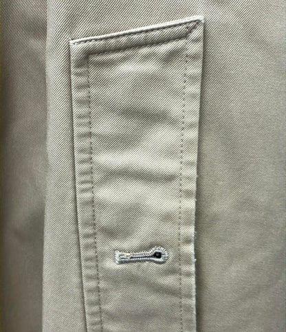 訳あり BURBERRY ステンカラーコート ベージュ インポート メンズ SIZE 40L (L) バーバリー
