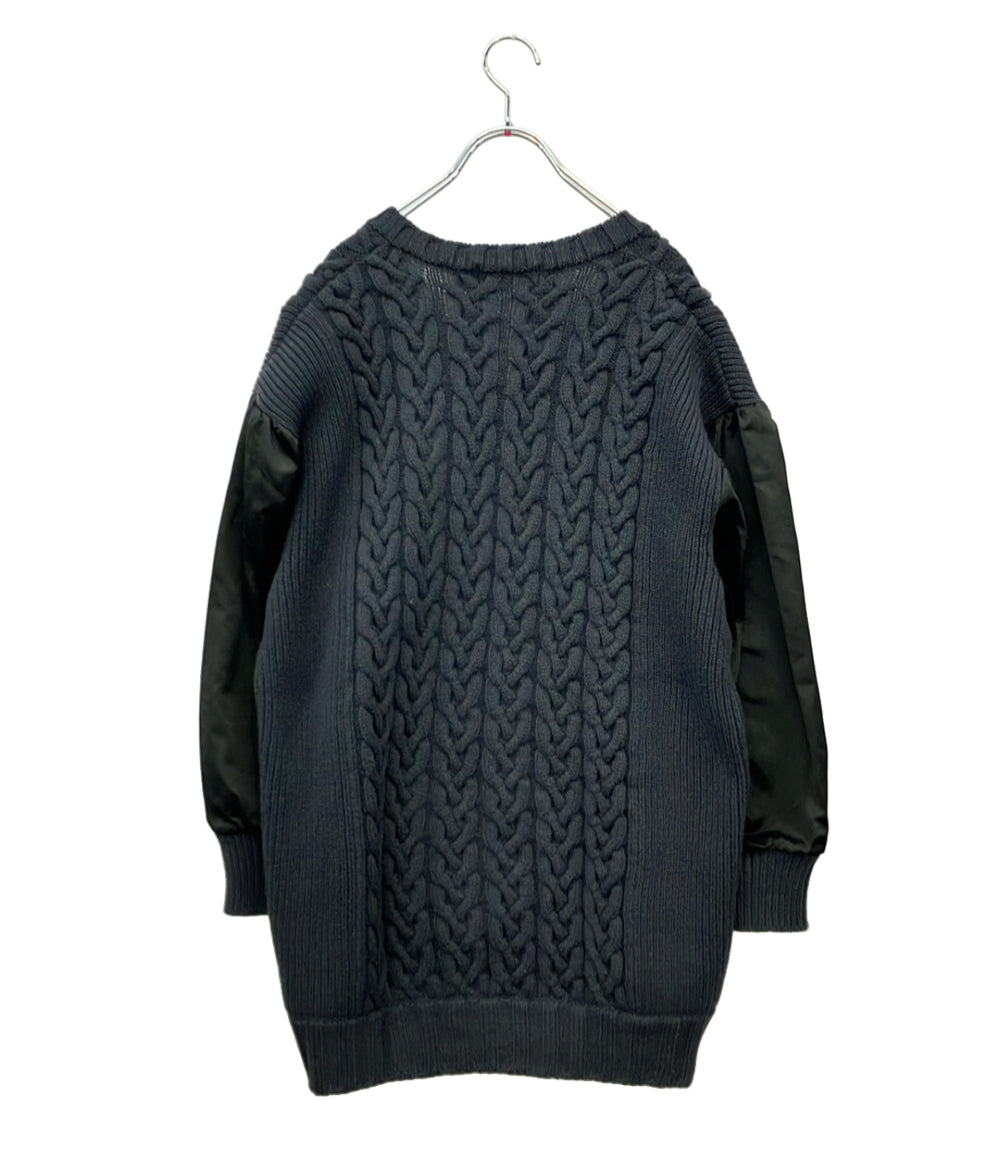 VEVIRED 長袖ニット ドッキング シソラス 821196 レディース SIZE F (M) ヴェビレッド